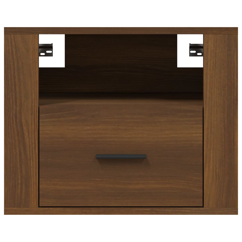 Tables de chevet murales 2 pcs Chêne marron 50x36x40 cm - XIOS