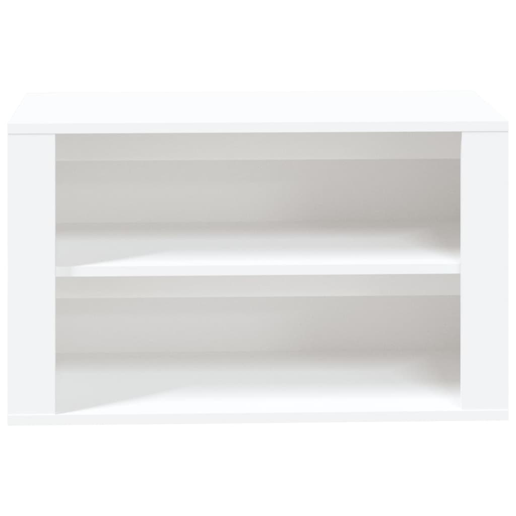 Étagère à chaussures Blanc 75x35x45 cm Bois d'ingénierie - XIOS