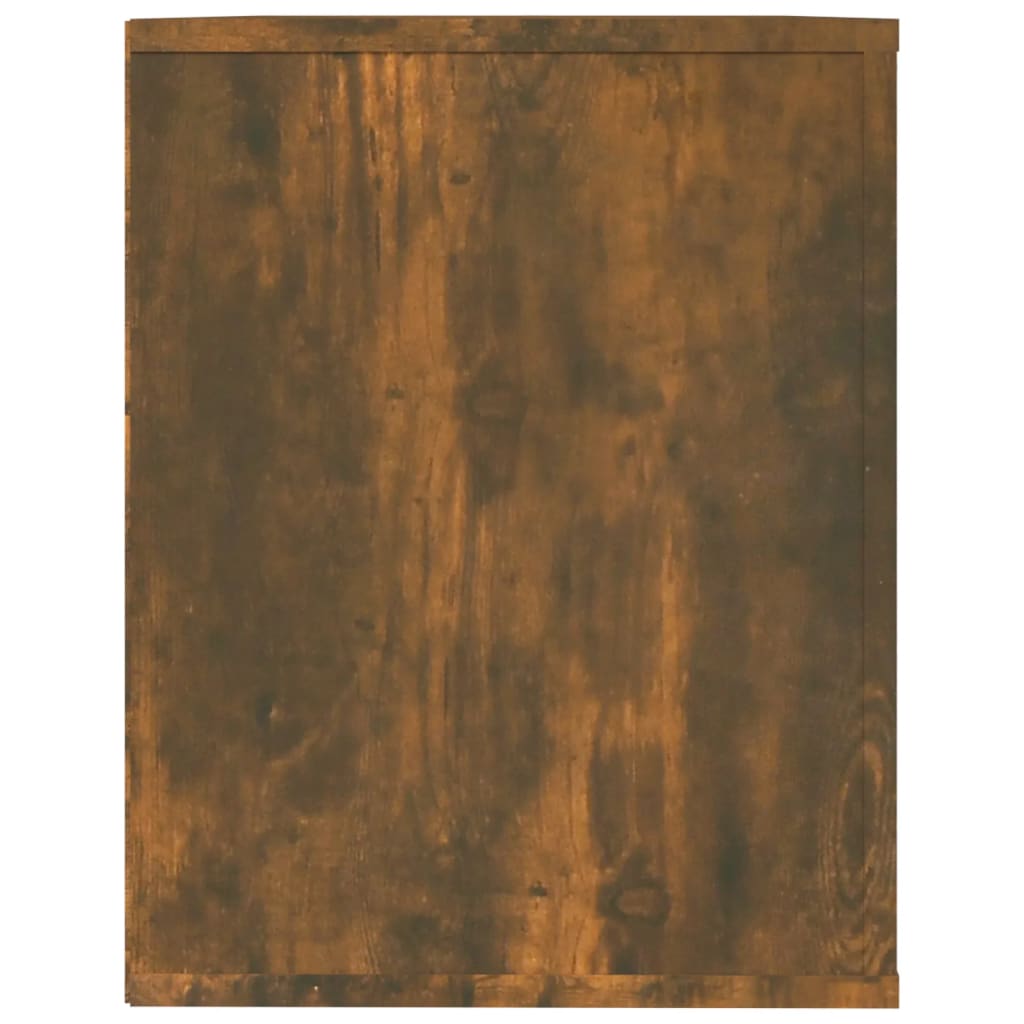Étagère à chaussures Chêne fumé 75x35x45 cm Bois d'ingénierie - XIOS