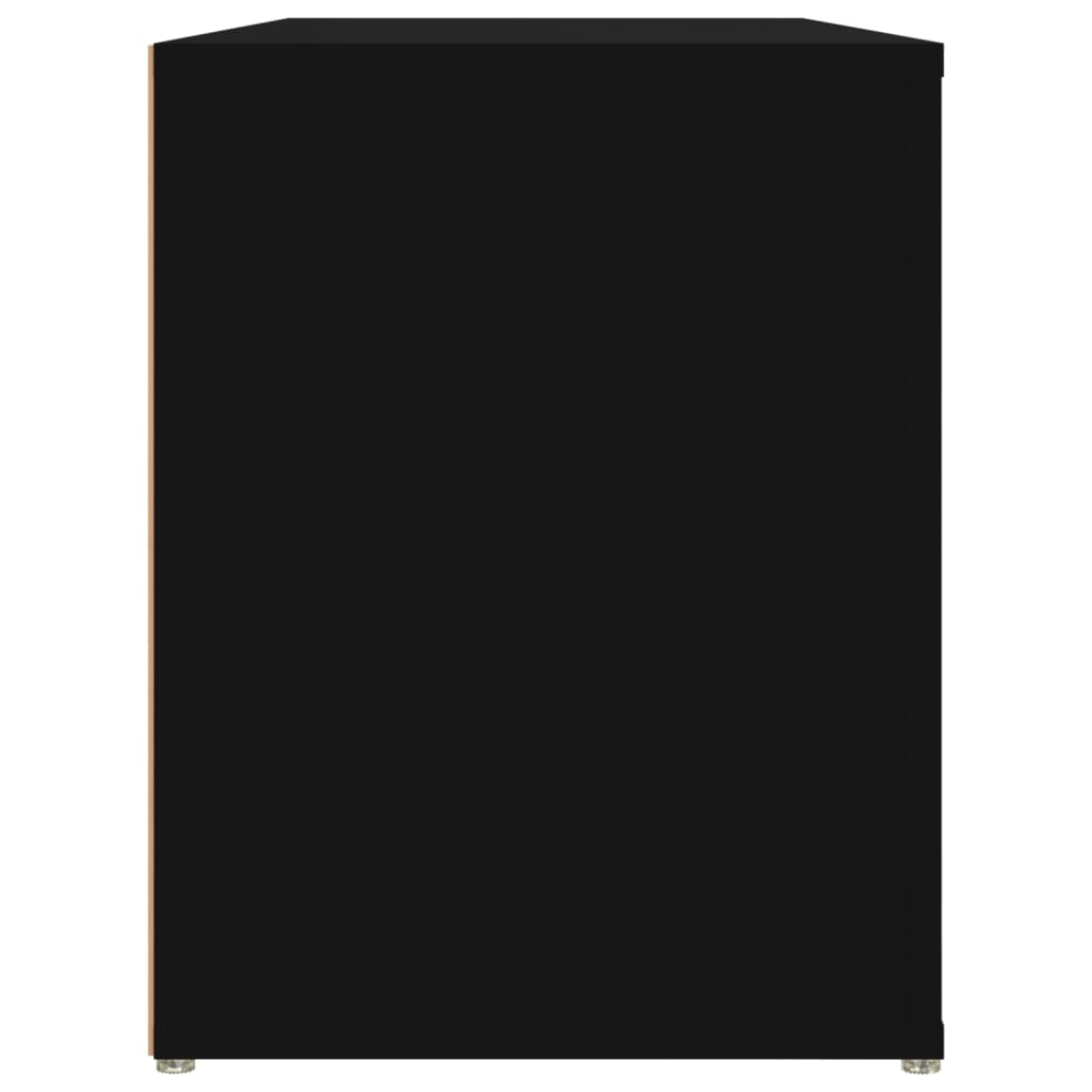 Étagère à chaussures Noir 100x35x45 cm Bois d'ingénierie - XIOS