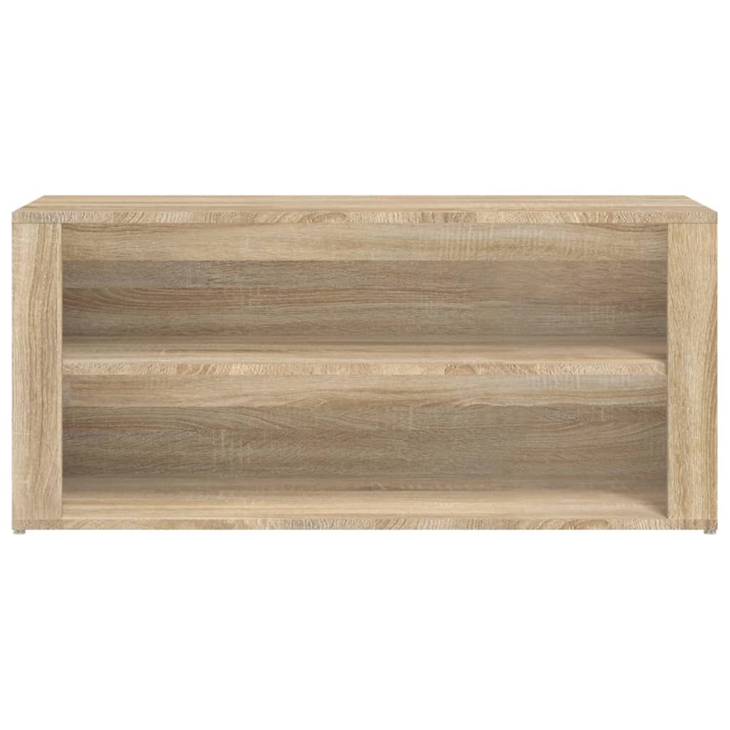 Étagère à chaussures Chêne sonoma 100x35x45cm Bois d'ingénierie - XIOS
