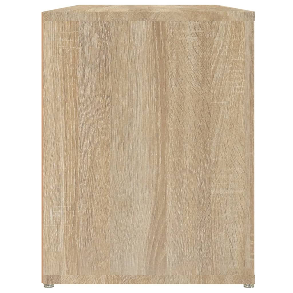 Étagère à chaussures Chêne sonoma 100x35x45cm Bois d'ingénierie - XIOS