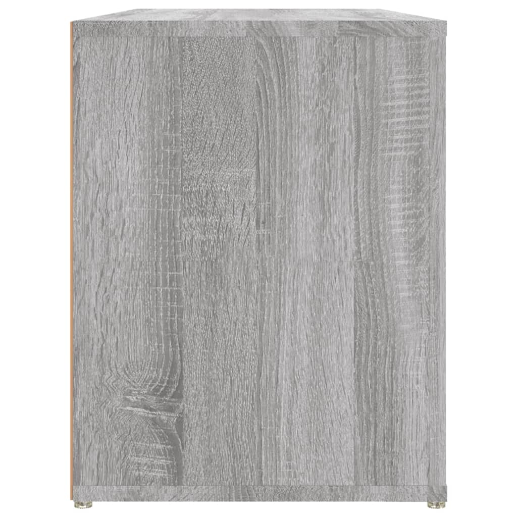 Étagère à chaussures Sonoma gris 100x35x45 cm Bois d'ingénierie - XIOS