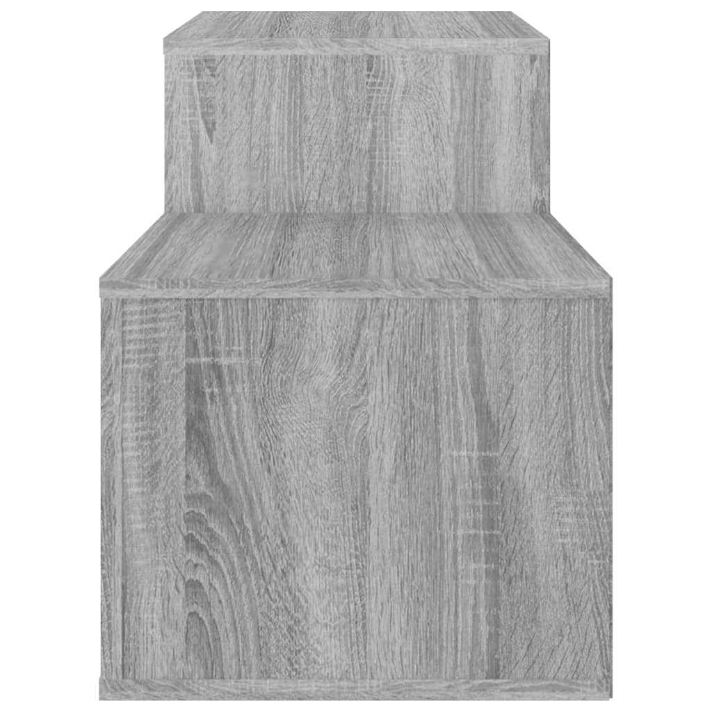 Armoire à chaussures Sonoma gris 150x35x45 cm Bois d'ingénierie - XIOS