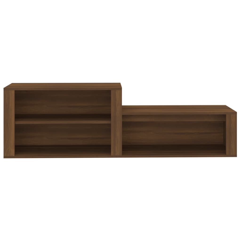 Armoire à chaussures Chêne marron 150x35x45cm Bois d'ingénierie - XIOS
