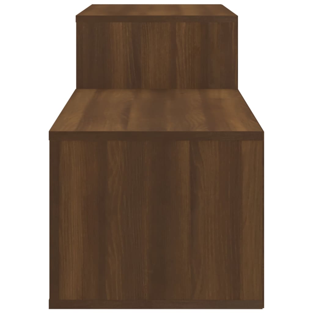 Armoire à chaussures Chêne marron 150x35x45cm Bois d'ingénierie - XIOS