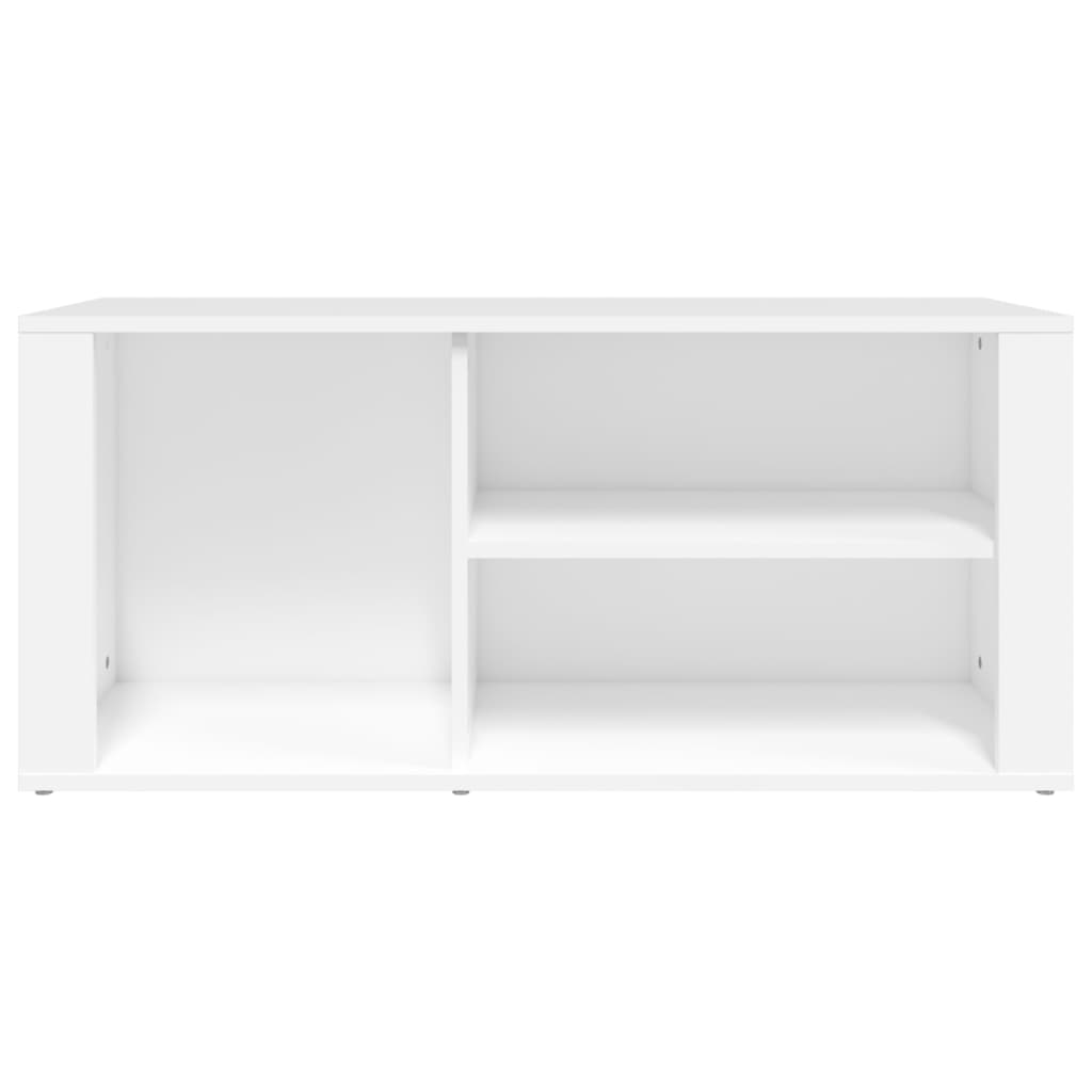 Armoire à chaussures Blanc 100x35x45 cm Bois d'ingénierie - XIOS