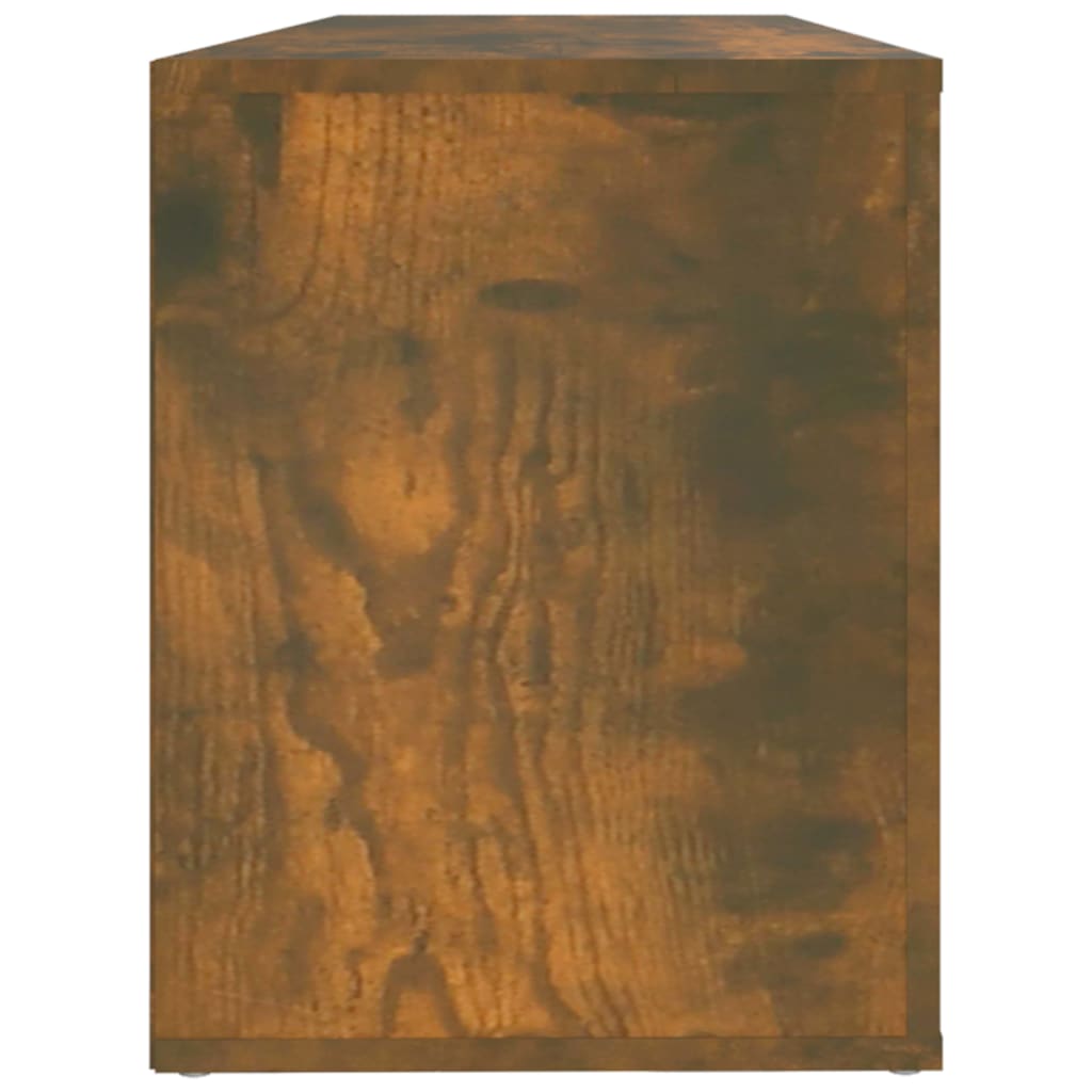 Armoire à chaussures Chêne fumé 100x35x45 cm Bois d'ingénierie - XIOS