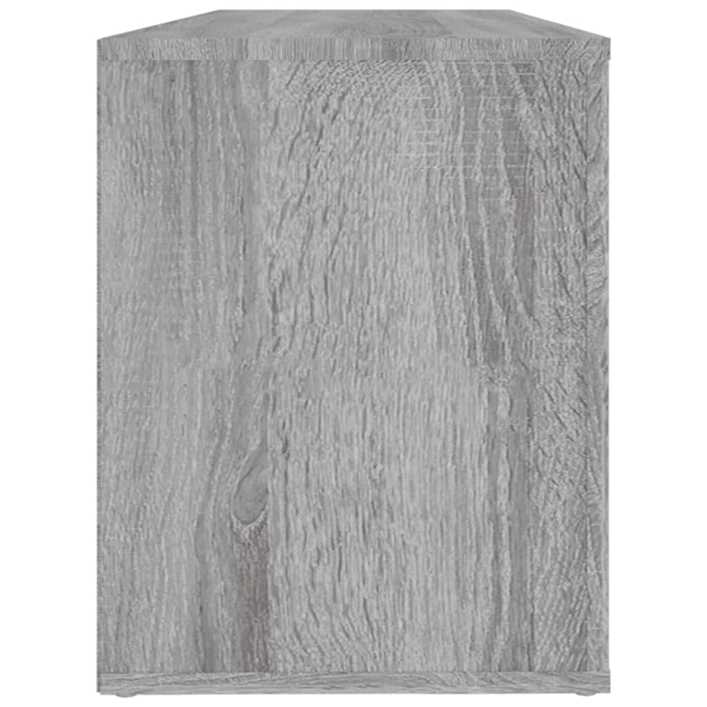 Armoire à chaussures Sonoma gris 100x35x45 cm Bois d'ingénierie - XIOS