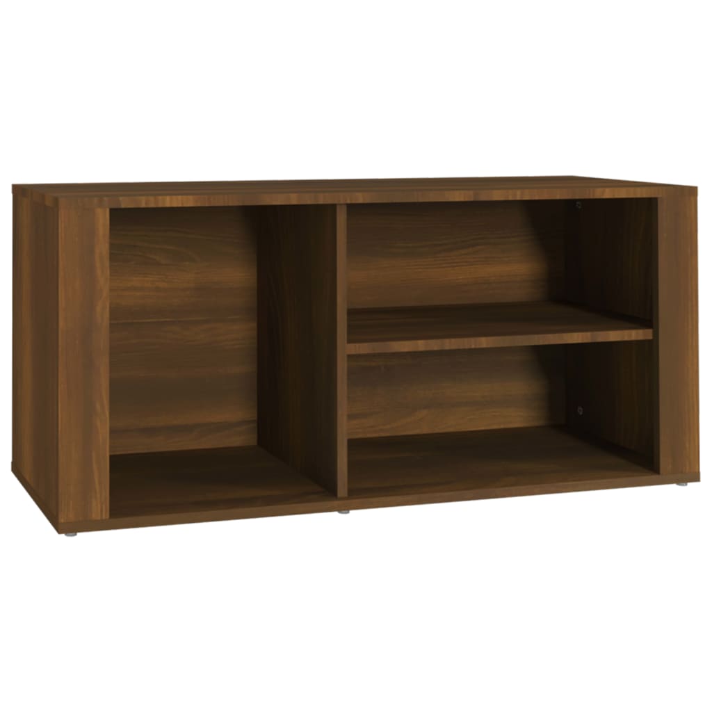 Armoire à chaussures Chêne marron 100x35x45cm Bois d'ingénierie - XIOS