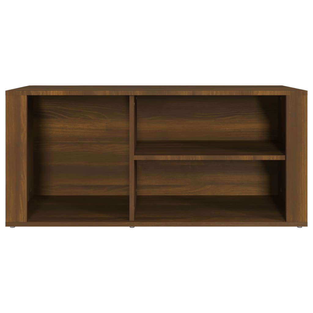 Armoire à chaussures Chêne marron 100x35x45cm Bois d'ingénierie - XIOS