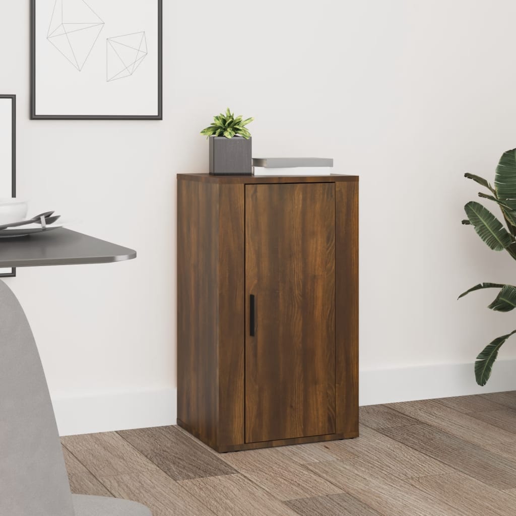 Buffet Chêne marron 40x33x70 cm Bois d'ingénierie - XIOS