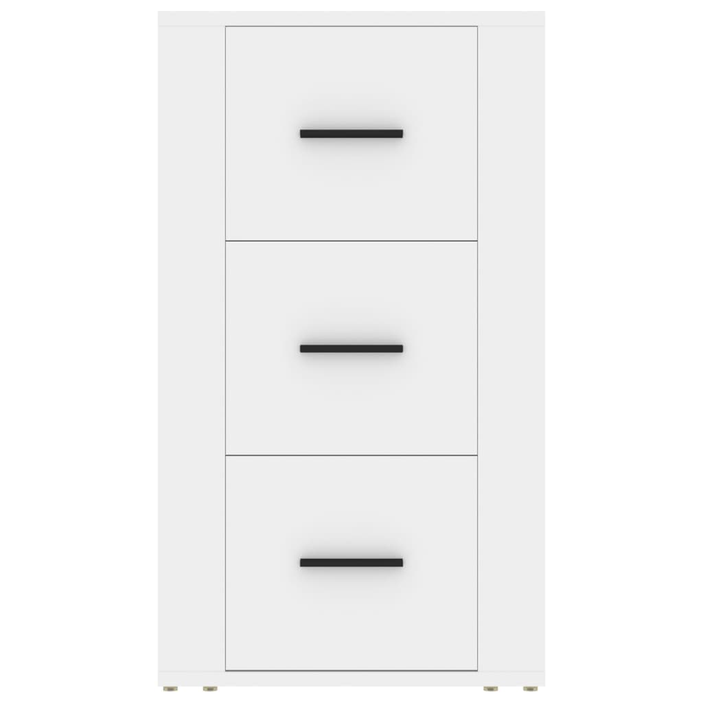 Buffet Blanc 40x33x70 cm Bois d'ingénierie - XIOS