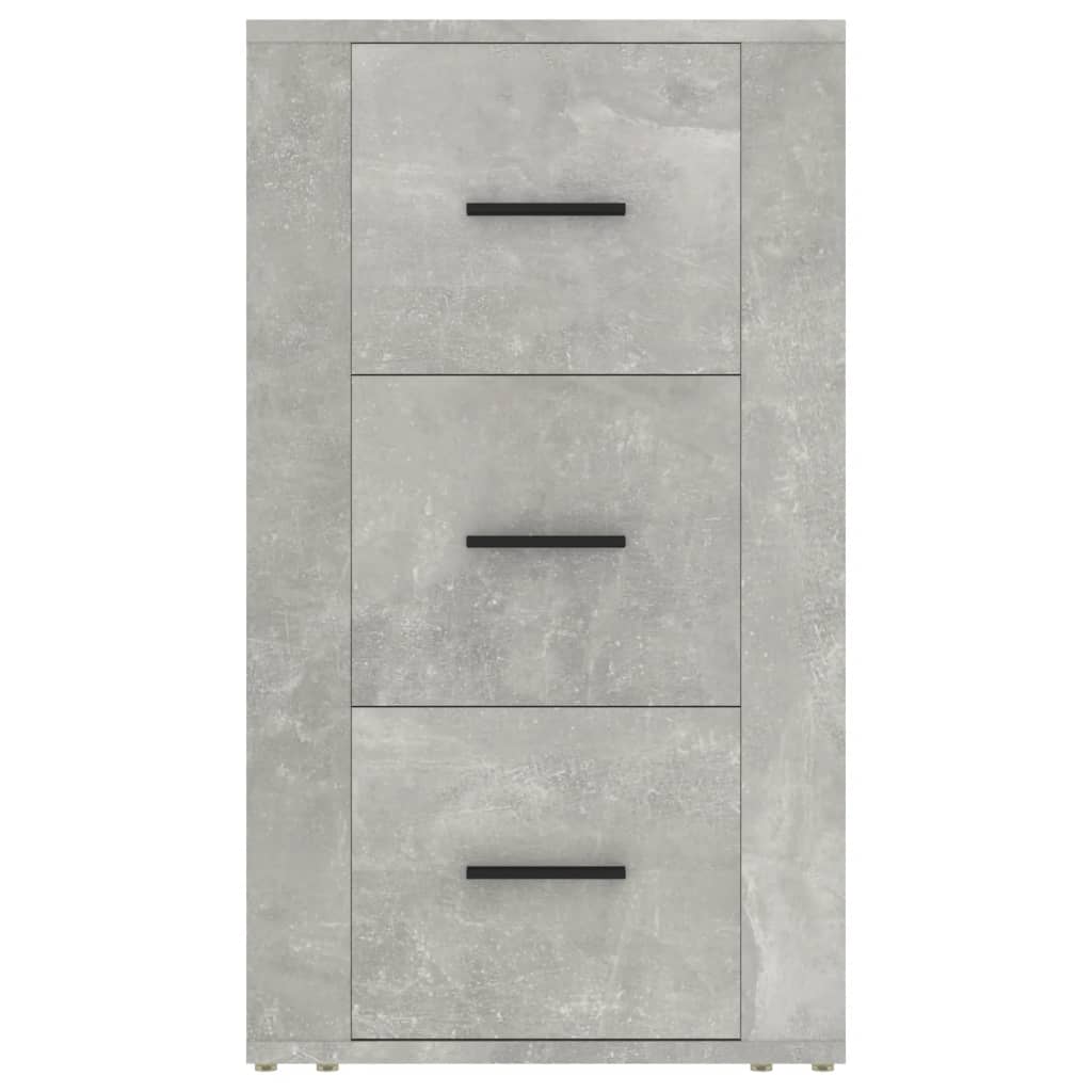 Buffet Gris béton 40x33x70 cm Bois d'ingénierie - XIOS