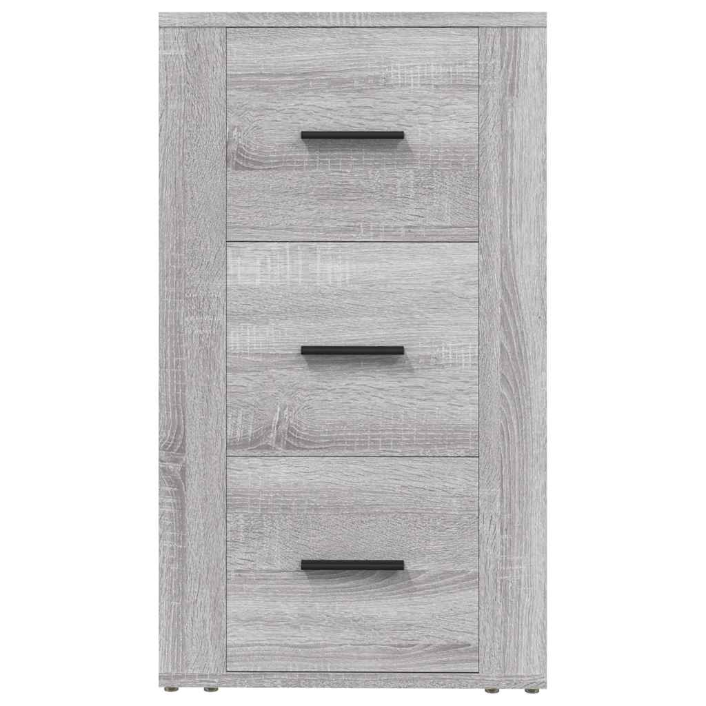 Buffet Sonoma gris 40x33x70 cm Bois d'ingénierie - XIOS