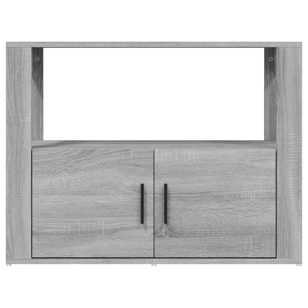 Buffet Sonoma gris 80x30x60 cm Bois d'ingénierie - XIOS