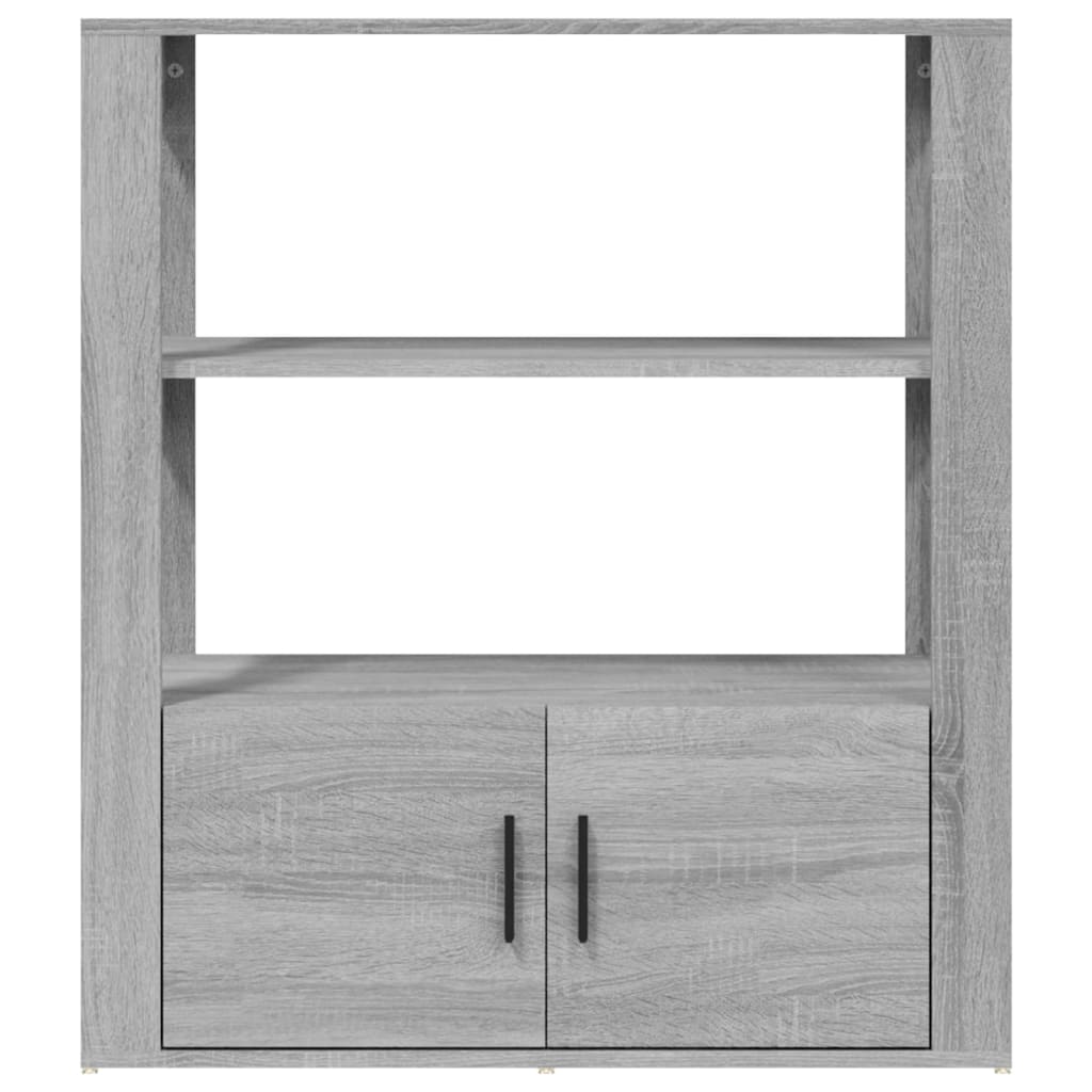 Buffet Sonoma gris 80x30x90 cm Bois d'ingénierie - XIOS