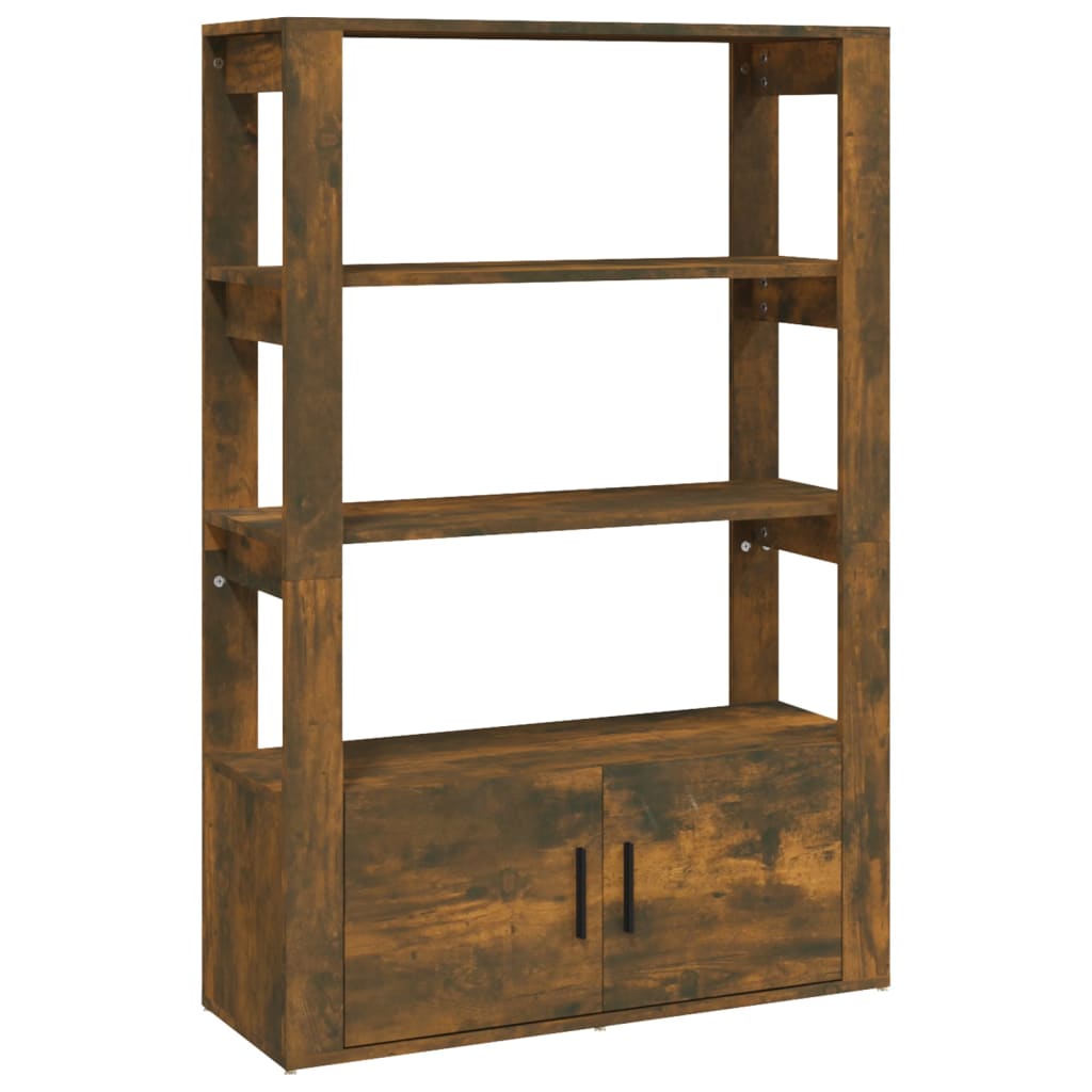 Buffet Chêne fumé 80x30x119,5 cm Bois d'ingénierie - XIOS