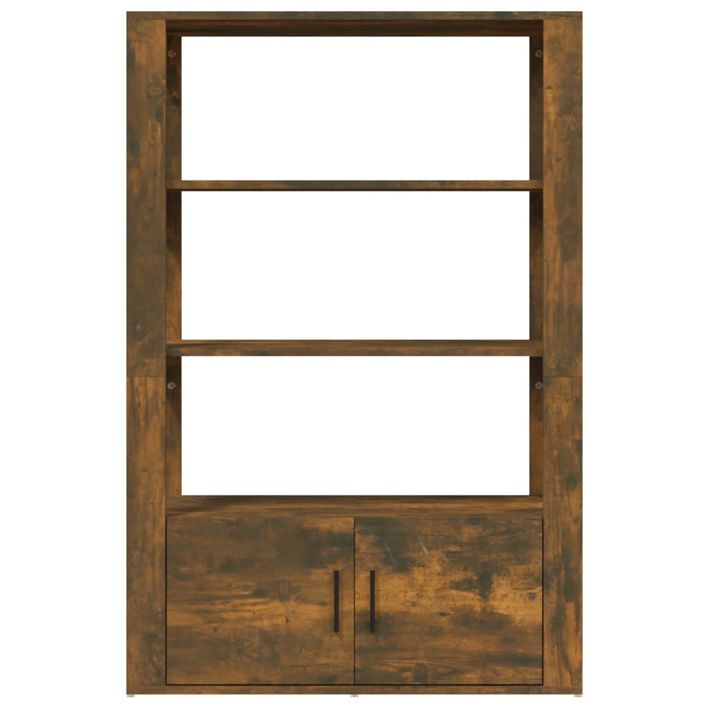 Buffet Chêne fumé 80x30x119,5 cm Bois d'ingénierie - XIOS