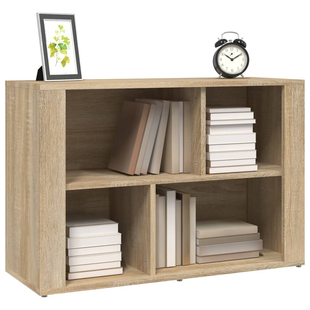 Buffet Chêne sonoma 80x30x54 cm Bois d'ingénierie