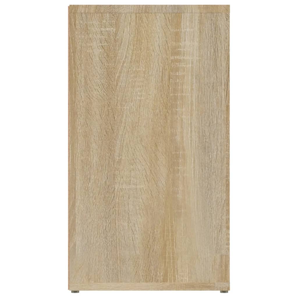 Buffet Chêne sonoma 80x30x54 cm Bois d'ingénierie