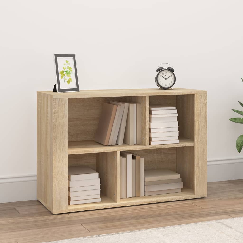 Buffet Chêne sonoma 80x30x54 cm Bois d'ingénierie