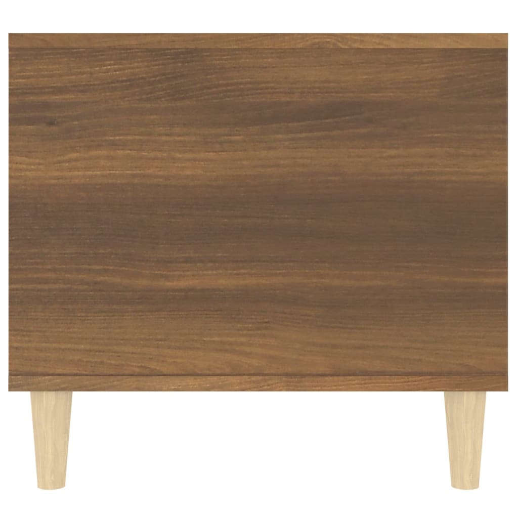 Table basse Chêne marron 90x49x45 cm Bois d'ingénierie - XIOS