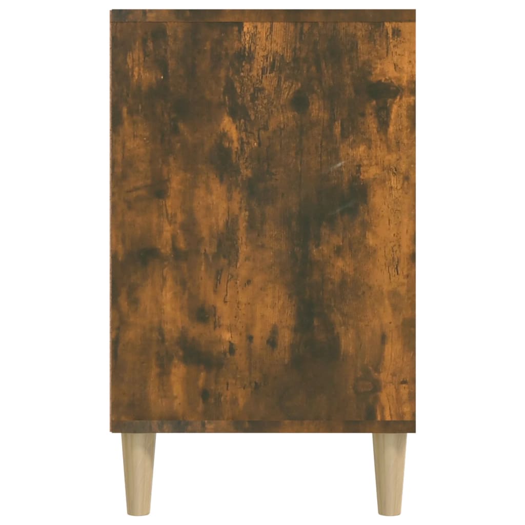 Armoire à chaussures Chêne fumé 102x36x60 cm Bois d'ingénierie - XIOS