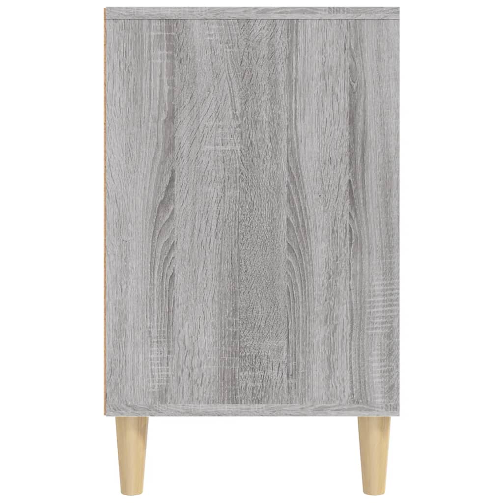 Armoire à chaussures Sonoma gris 102x36x60 cm Bois d'ingénierie - XIOS