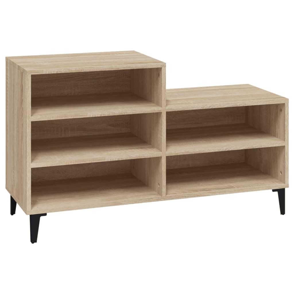 Armoire à chaussures Chêne sonoma 102x36x60cm Bois d'ingénierie - XIOS