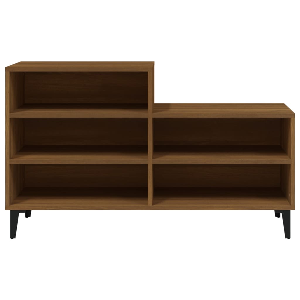 Armoire à chaussures Chêne marron 102x36x60cm Bois d'ingénierie - XIOS