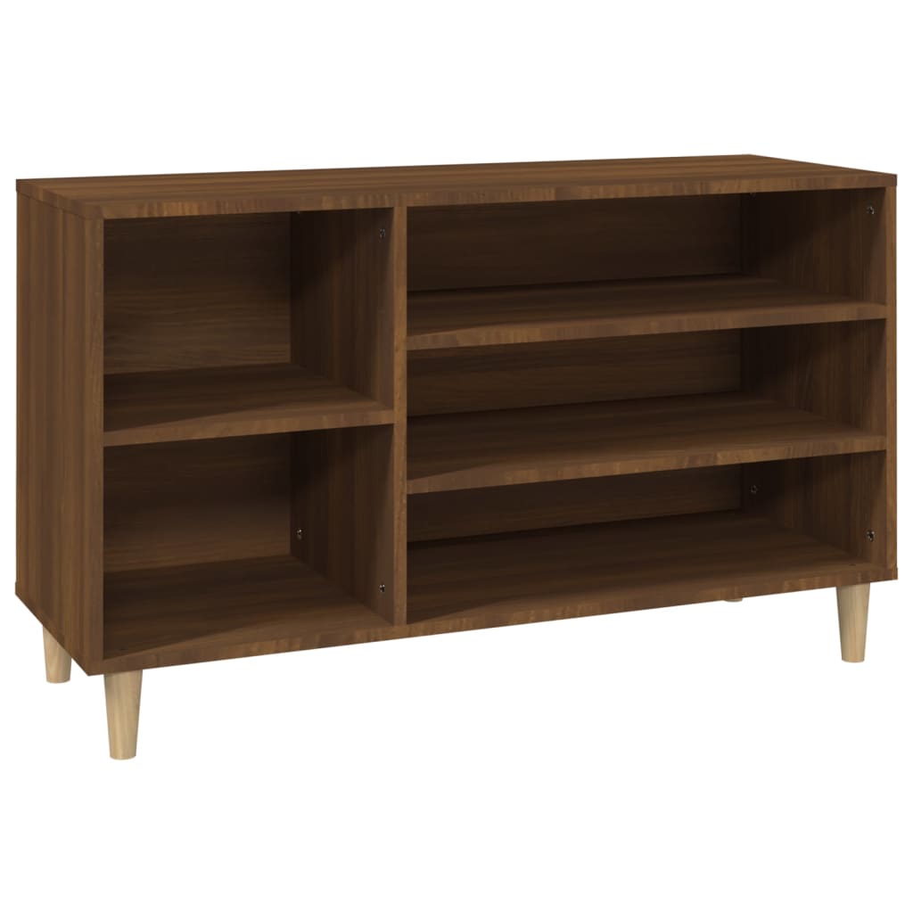 Armoire à chaussures Chêne marron 102x36x60cm Bois d'ingénierie - XIOS