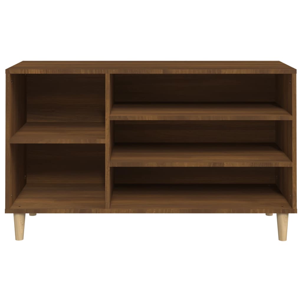 Armoire à chaussures Chêne marron 102x36x60cm Bois d'ingénierie - XIOS