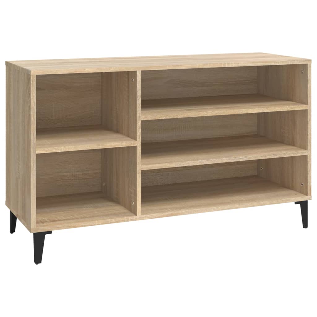Armoire à chaussures Chêne sonoma 102x36x60cm Bois d'ingénierie - XIOS