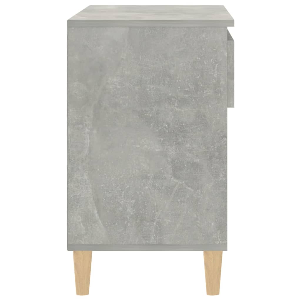 Armoire à chaussures Gris béton 70x36x60 cm Bois d'ingénierie - XIOS