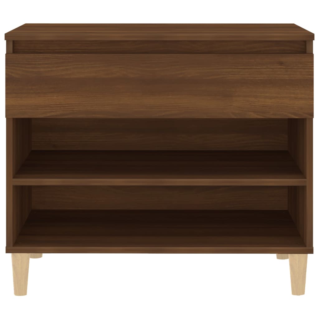 Armoire à chaussures Chêne marron 70x36x60 cm Bois d'ingénierie - XIOS