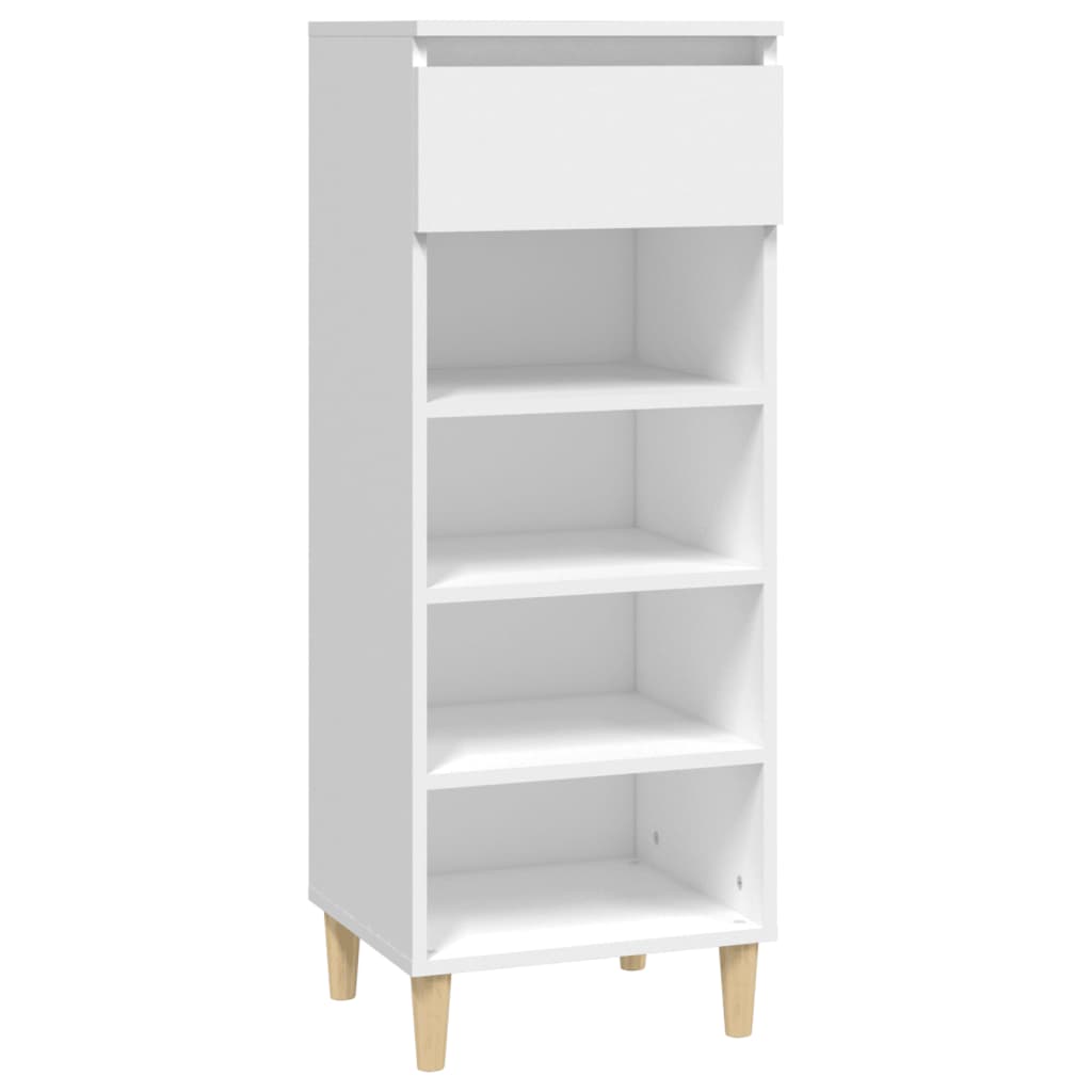 Armoire à chaussures Blanc 40x36x105 cm Bois d'ingénierie - XIOS