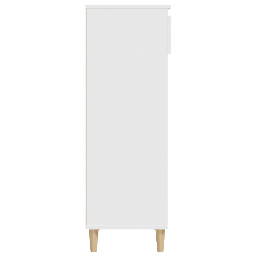 Armoire à chaussures Blanc 40x36x105 cm Bois d'ingénierie - XIOS