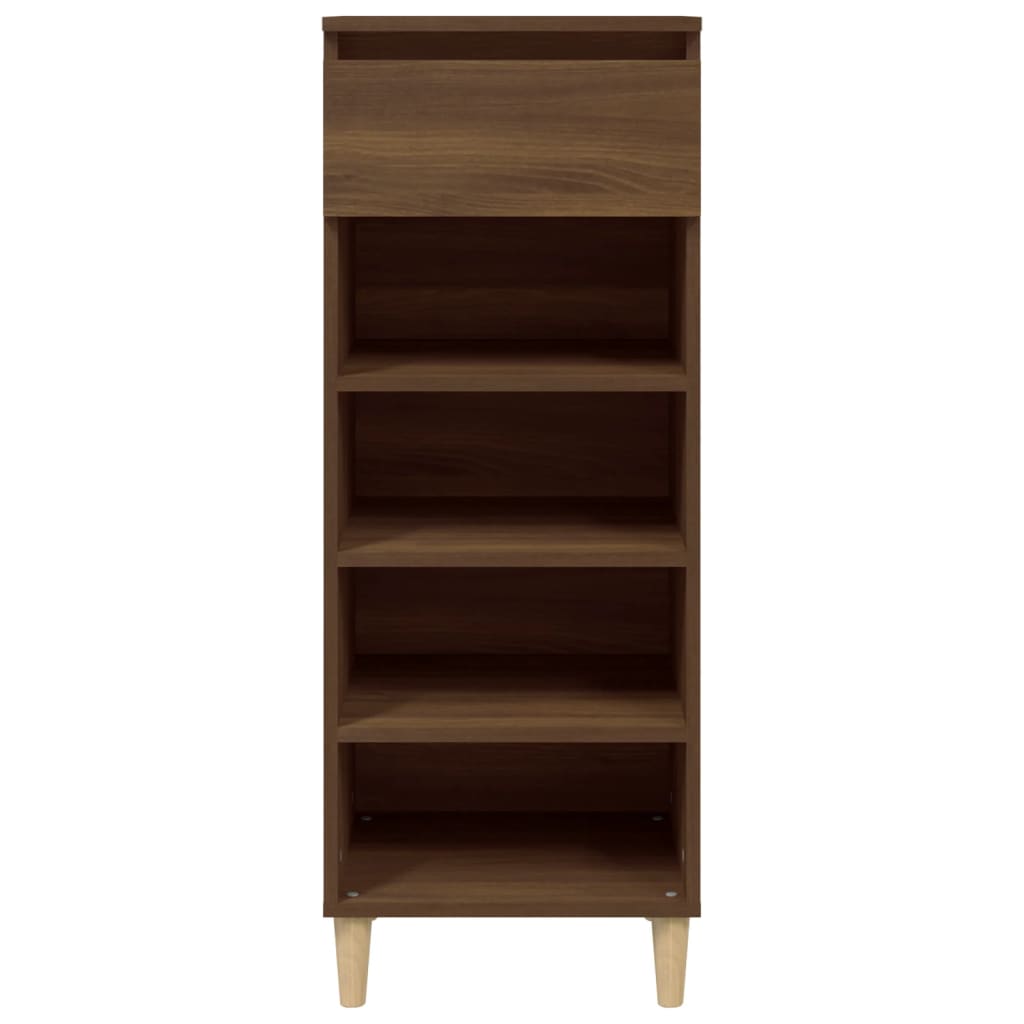 Armoire à chaussures Chêne marron 40x36x105cm Bois d'ingénierie - XIOS