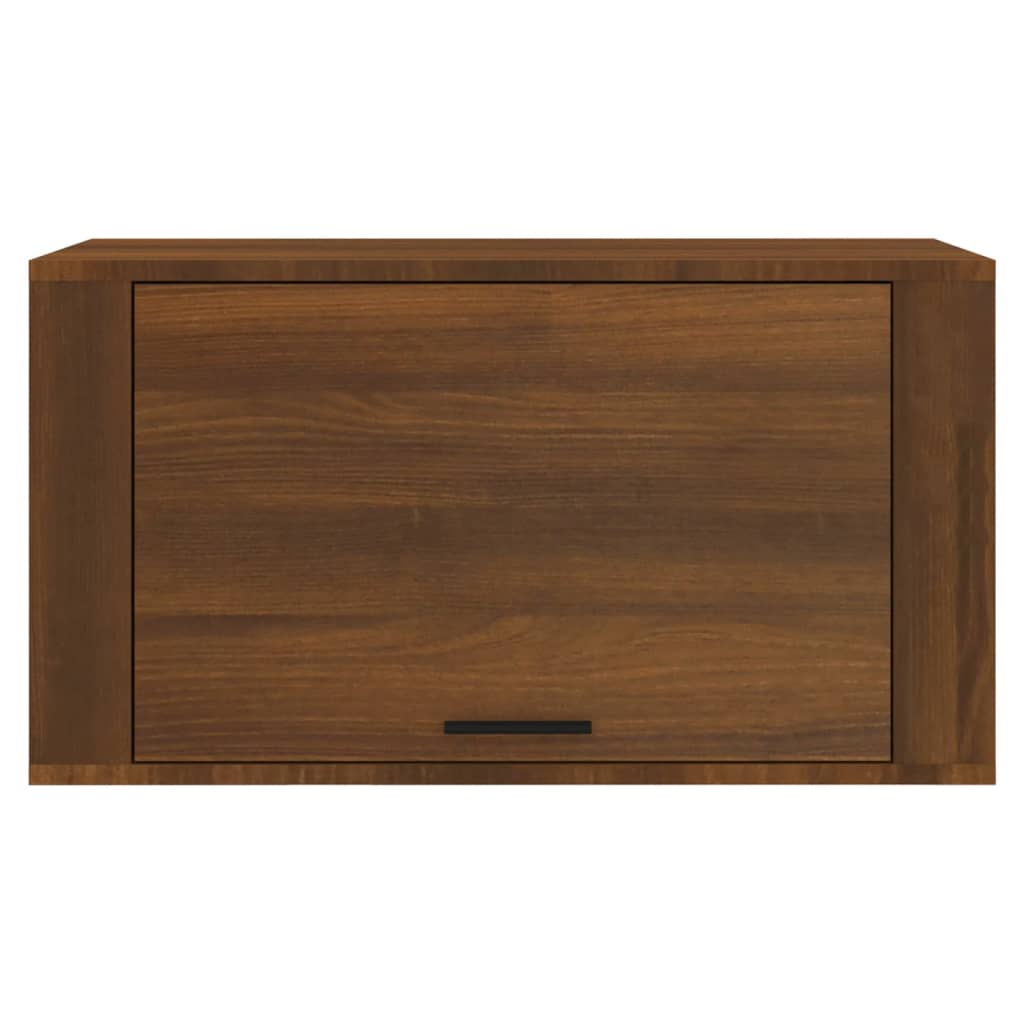 Armoire à chaussures murale Chêne marron 70x35x38cm Bois de Pin - XIOS