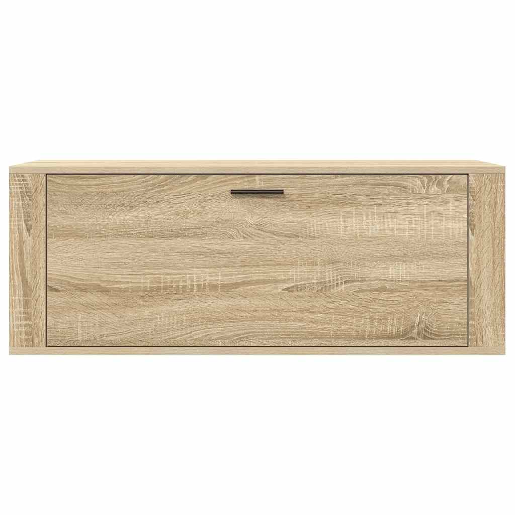 Armoire à chaussures murale Chêne sonoma 100x35x38 cm - XIOS