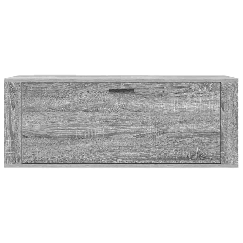 Armoire à chaussures murale Sonoma gris 100x35x38 cm - XIOS