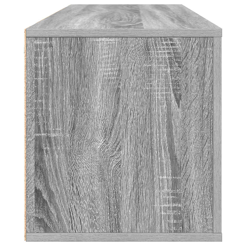 Armoire à chaussures murale Sonoma gris 100x35x38 cm - XIOS