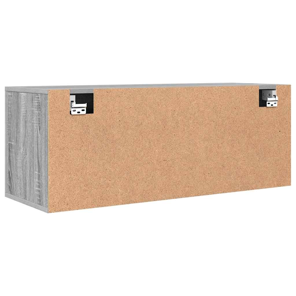 Armoire à chaussures murale Sonoma gris 100x35x38 cm - XIOS
