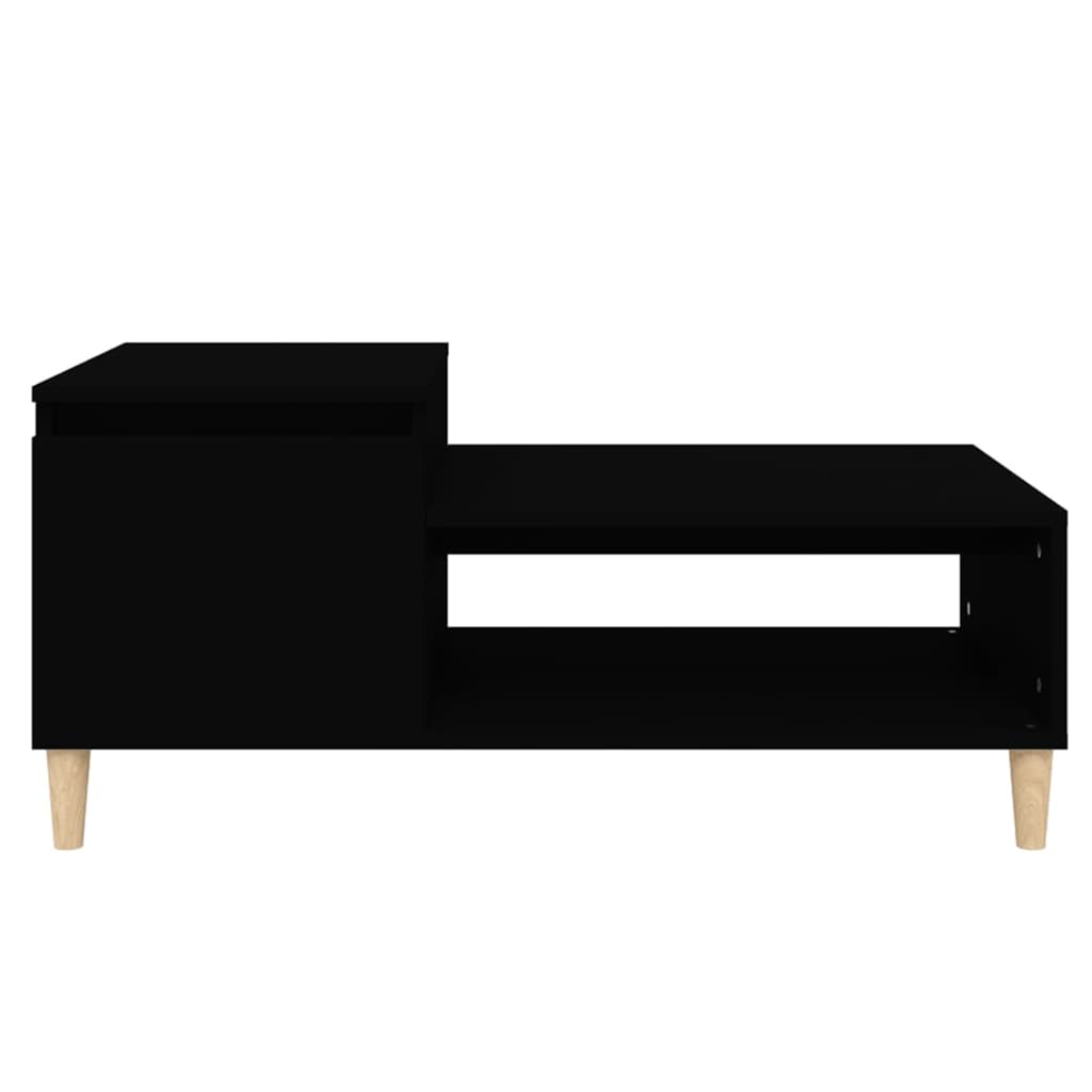 Table basse Noir 100x50x45 cm Bois d'ingénierie - XIOS