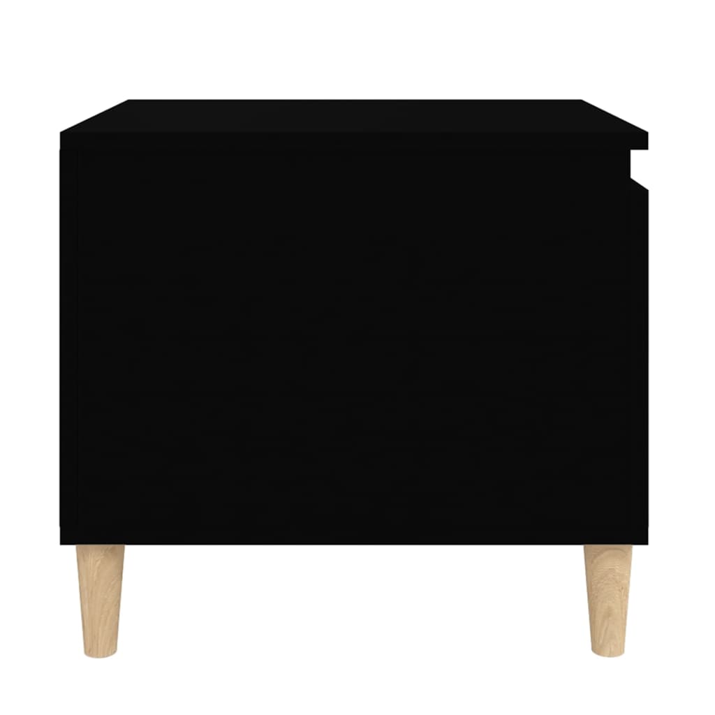 Table basse Noir 100x50x45 cm Bois d'ingénierie - XIOS