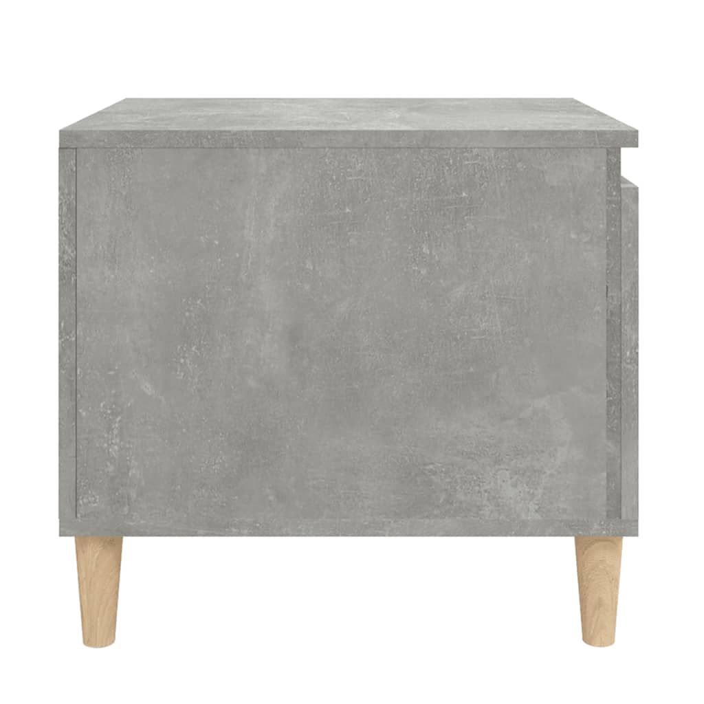 Table basse Gris béton 100x50x45 cm Bois d'ingénierie - XIOS
