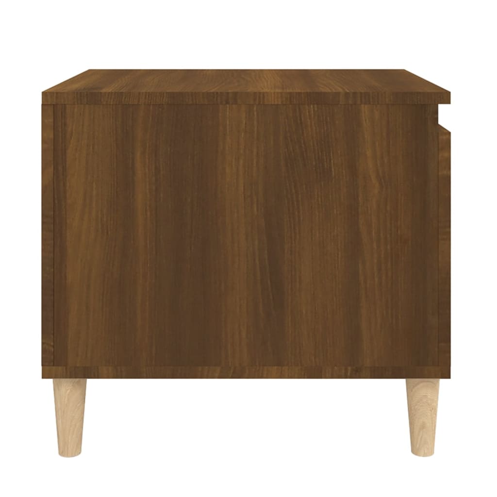 Table basse Chêne marron 100x50x45 cm Bois d'ingénierie Tables basses vidaXL
