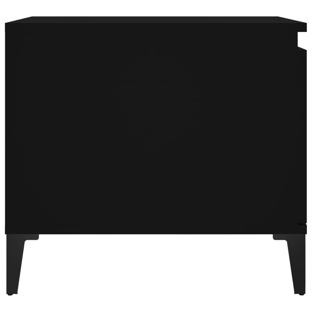 Table basse Noir 100x50x45 cm Bois d'ingénierie - XIOS