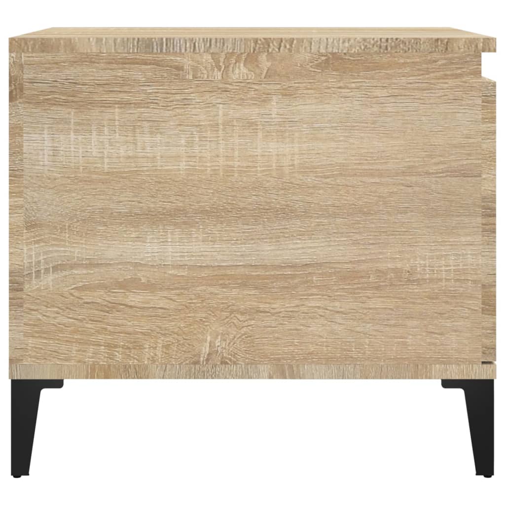 Table basse Chêne sonoma 100x50x45 cm Bois d'ingénierie - XIOS